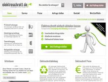 Tablet Screenshot of elektroschrott.de